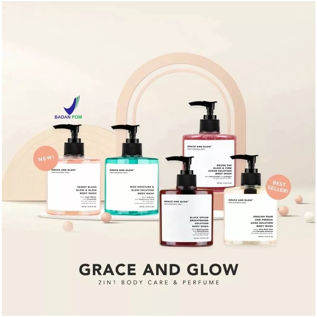 GRACE AND GLOW Body wash 400 ml