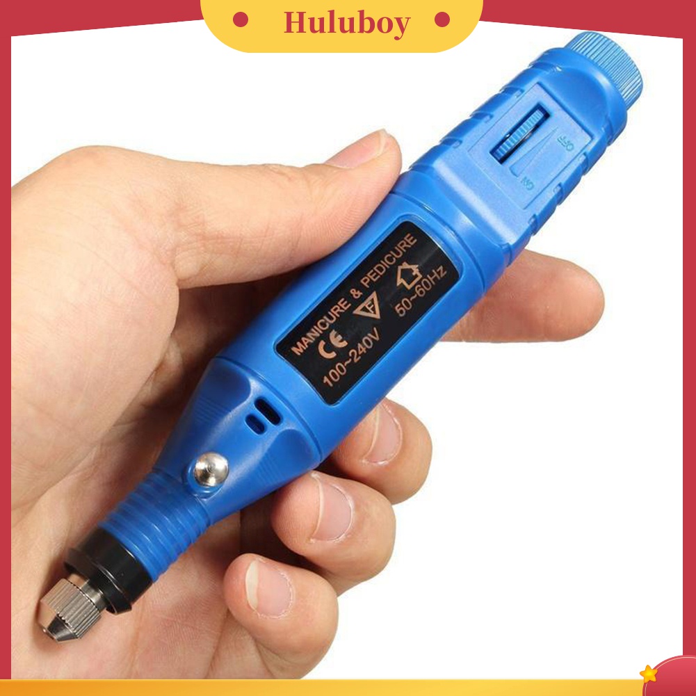 Huluboy Huluboy♡ Pen Bor Elektrik Mini Untuk Manicure / Nail Art