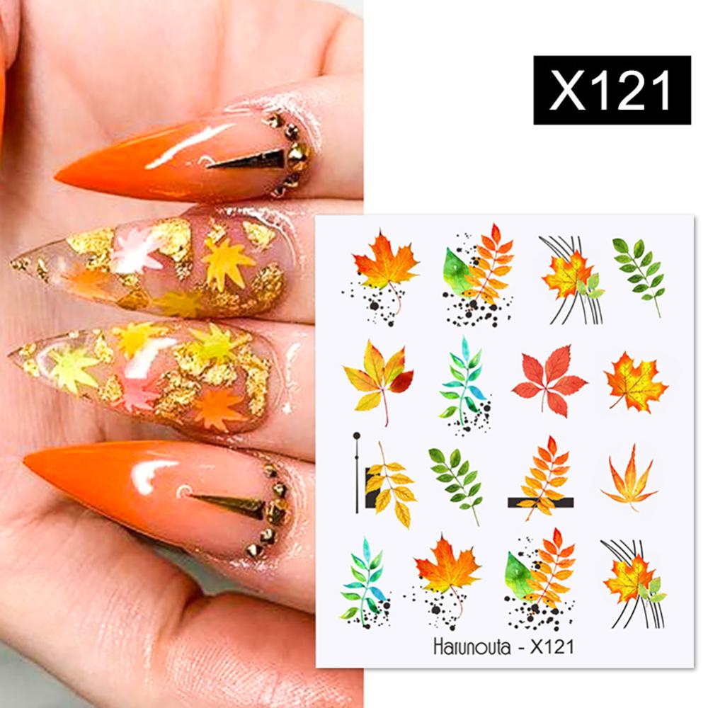 Timekey Stiker Kuku Motif Wajah Wanitabunga Untuk Dekorasi Manicurenail Art A5K8