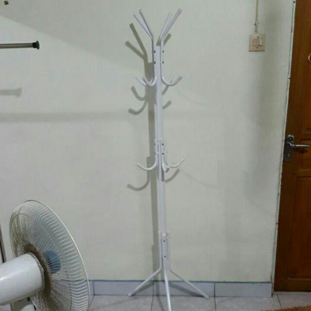 Multifunction Standing Hanger Gantungan Pakaian Baju Tas Topi Portable Modern S7