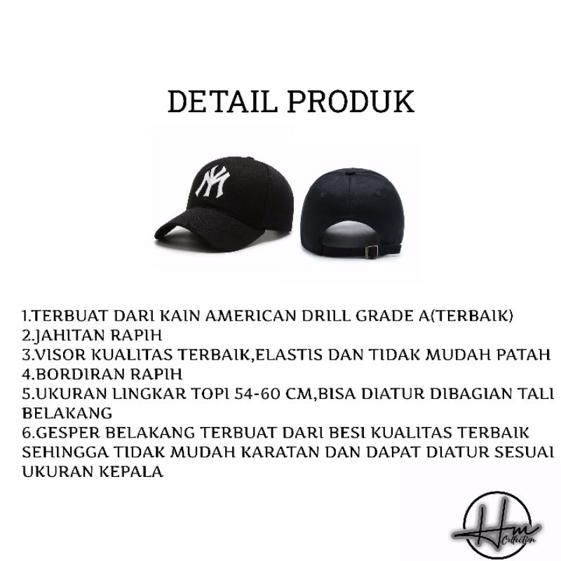 Topi Baseball/Topi Pria Wanita/Topi Keren/Topi Korea/Topi Dewasa/Topi Murah