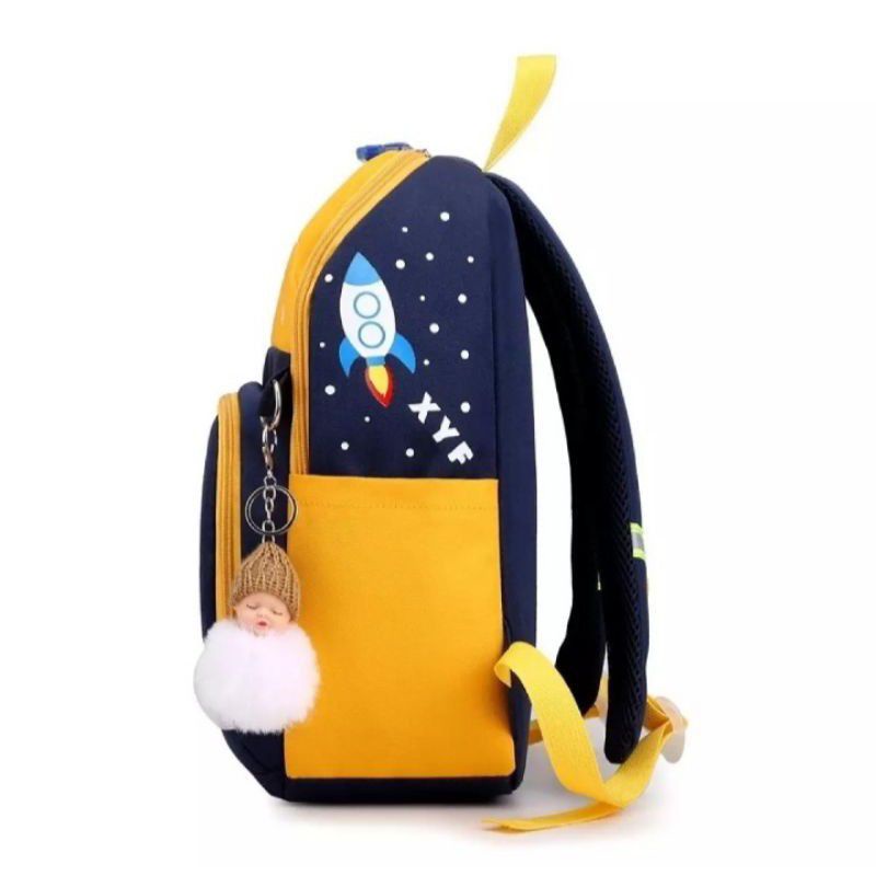 Tas Ransel anak sekolah pria wanita Astronot Tas anak sekolah SD karakter Tas astronot