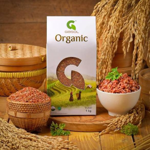 Gasol Beras Organic - Beras 1kg