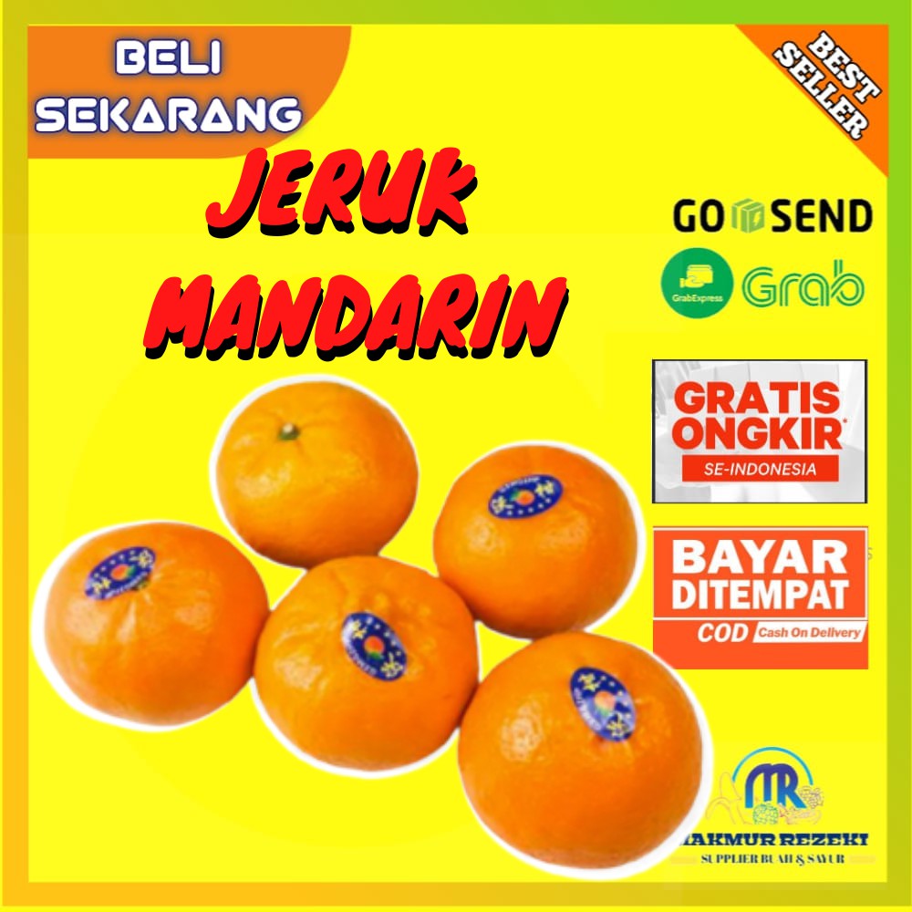 

BUAH JERUK MANDARIN WOKAM WOGAN ORANGE MANIS SEGAR SEKILO ISI 5-8 PER 1 KG