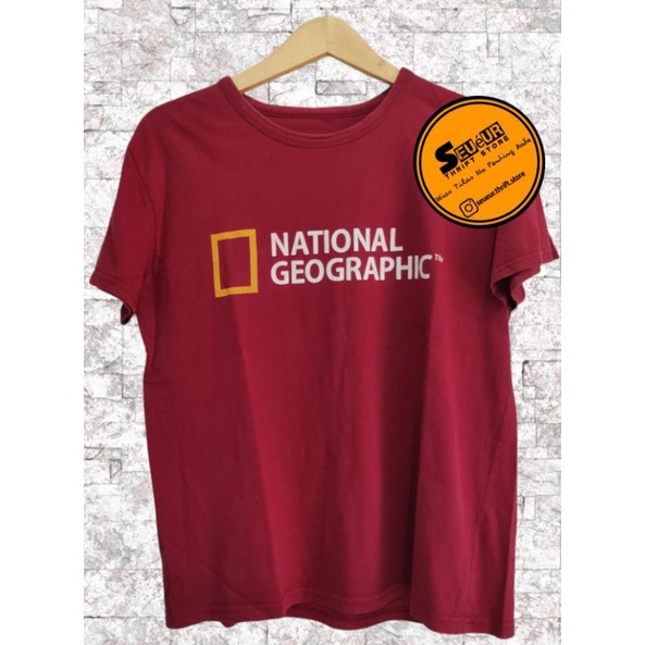 Kaos Natgeo second preloved thrift