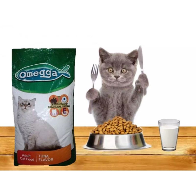 EKSPEDISI MAKANAN KUCING OMEGA TUNA 5 KG REPACK