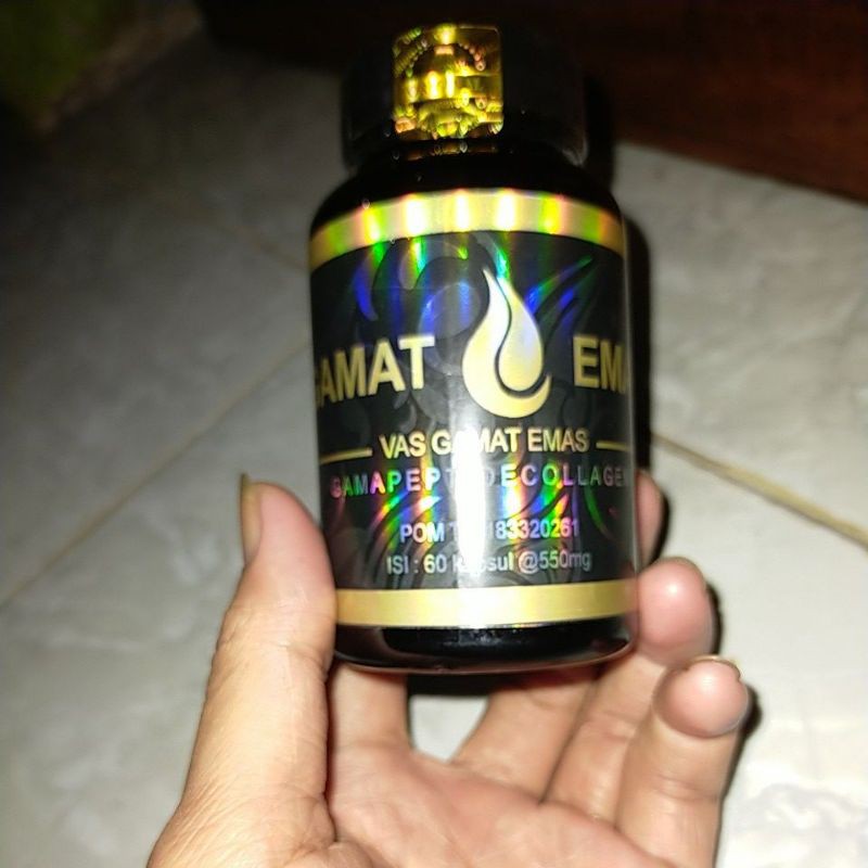Vas Gamat Emas Asli 100% Collagen - Vas gamat emas original topcer