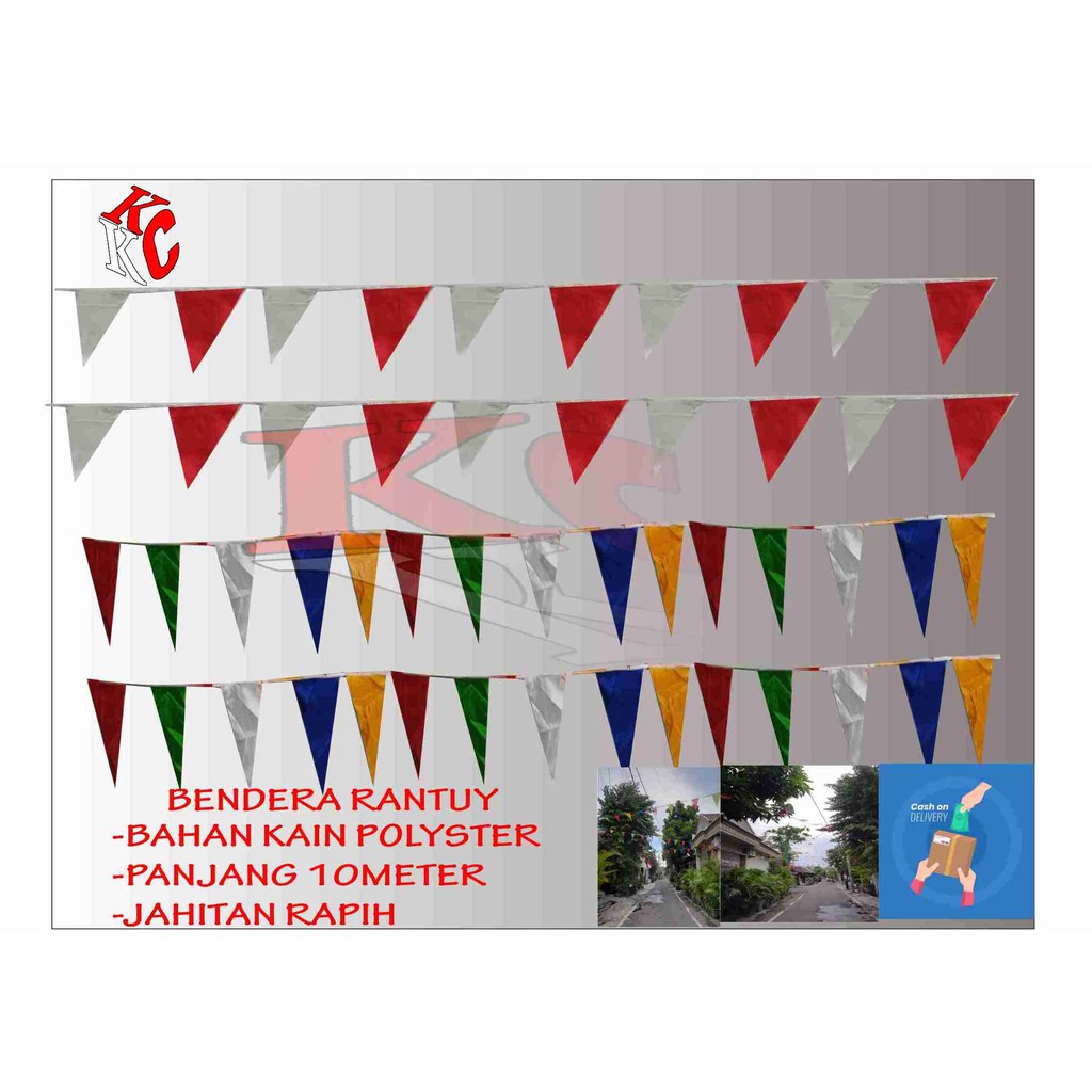 

UMBUL SEGITIGA PANJANG10METER