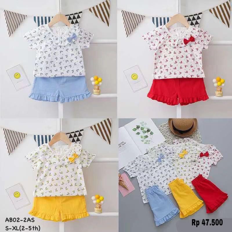 stelan baju anak import qualitas premium 47500 x4 (1seri) grosir