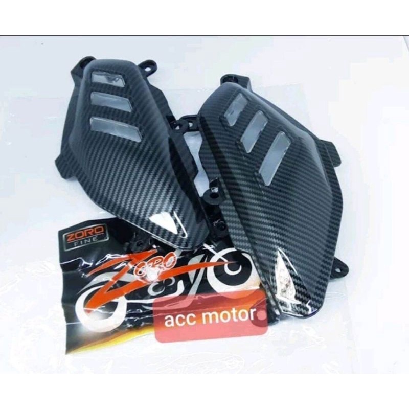 Sirip body samping nmax old tahun 2015 - 2019 carbon