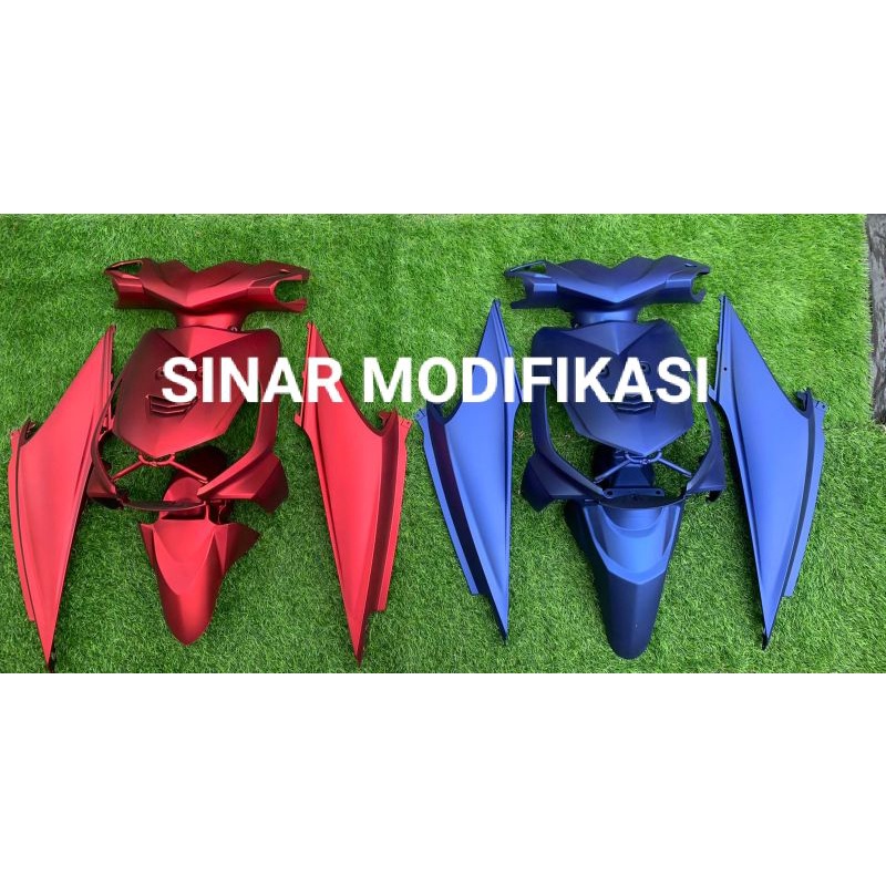 Body Halus Beat Karbu Warna Merah Doff,biru doff ,hitam doff dan silver doff 2008-2012
