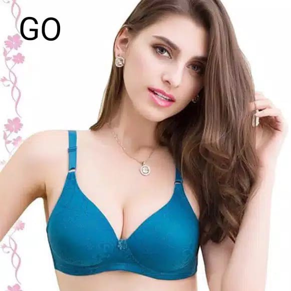 gof BRA SOREX Bra Busa Tanpa Kawat CUP C BIG CUP 11155 LILY FLOWER