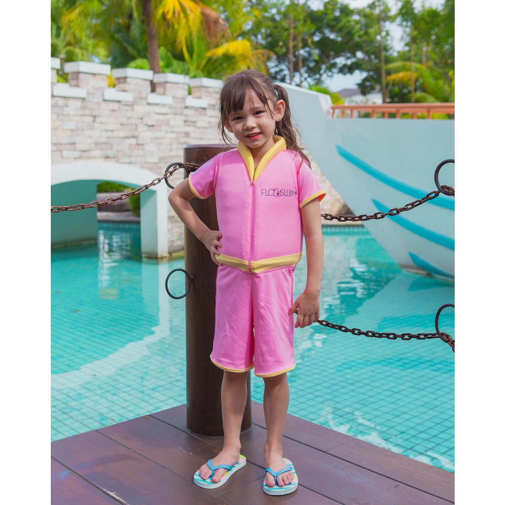 CuddleMe FloSwim Baju Renang Pelampung Anak Kids Flo Swim Floating Swimsuit