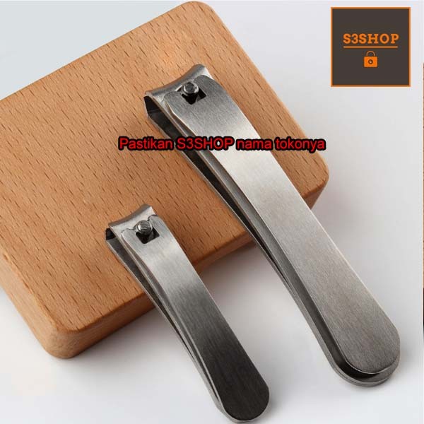 Gunting Kuku Besar Nail Clipper Cutter Potongan Kuku Stainless Steel