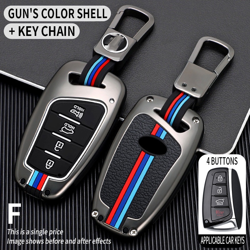 Casing Kunci Mobil Untuk Hyundai Grand Santa Fe IX45 GENESIS EQUUS AZERA 2013 2014 2015 2016