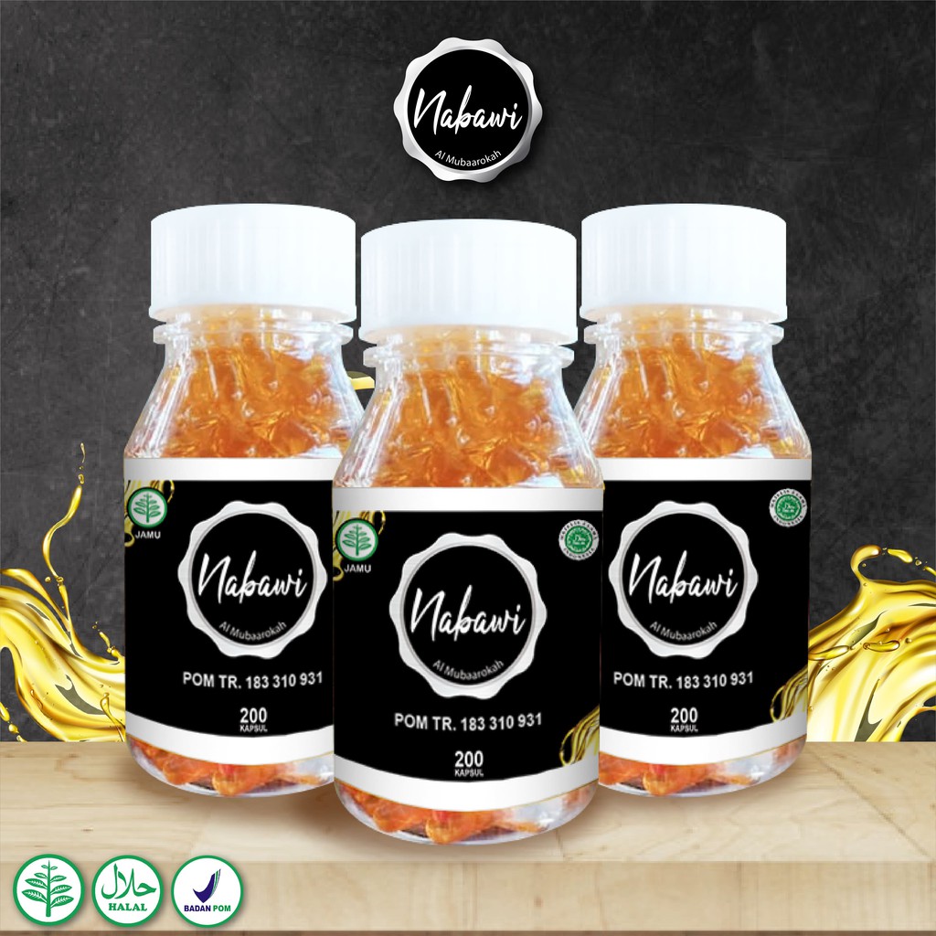Nabawi Oil Promil 200 Kapsul