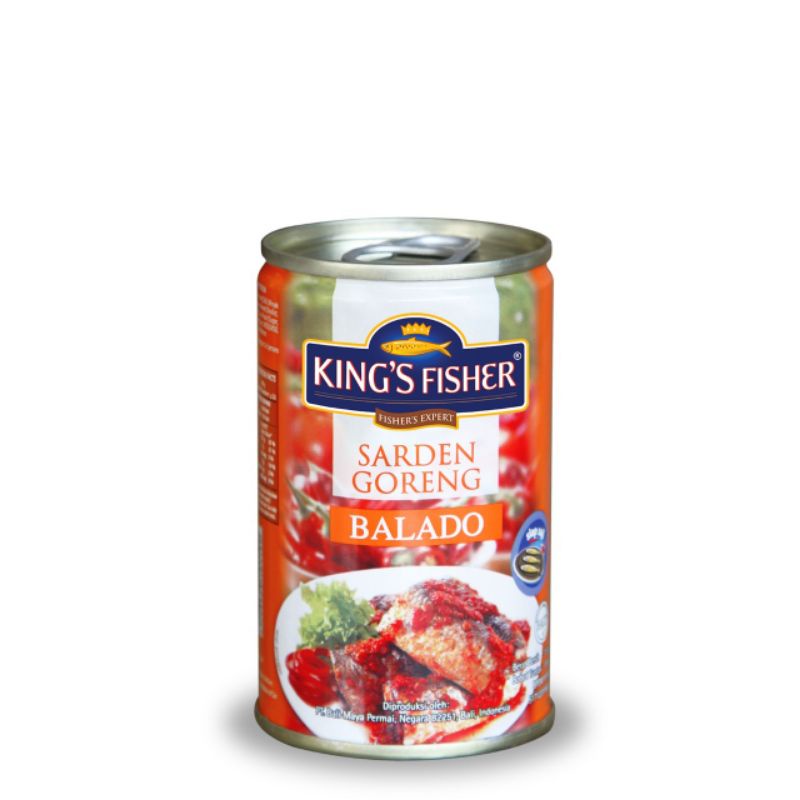 King's Fisher Sarden 155gr All Flavour | Kingfisher Sarden | King Fisher