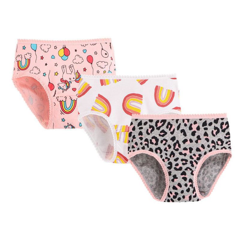 CELANA DALAM ANAK PEREMPUAN / GIRL UNDERWEAR (3 PCS/SET) - LEOPARD UNICORN