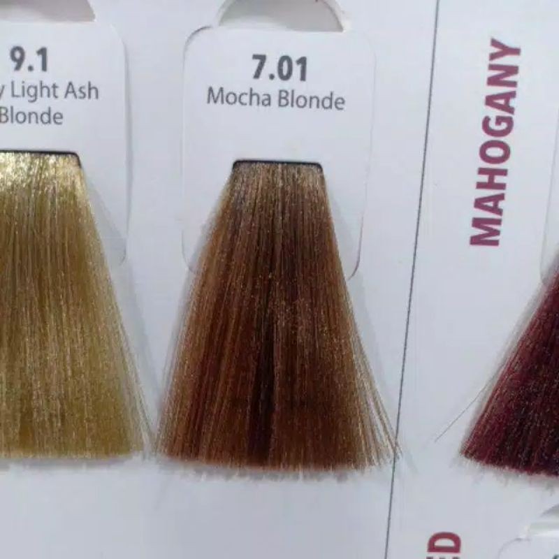 CBD ColorMax Italy / Color Max Color Cream Cat Rambut No. 7.01 Mocha Blonde
