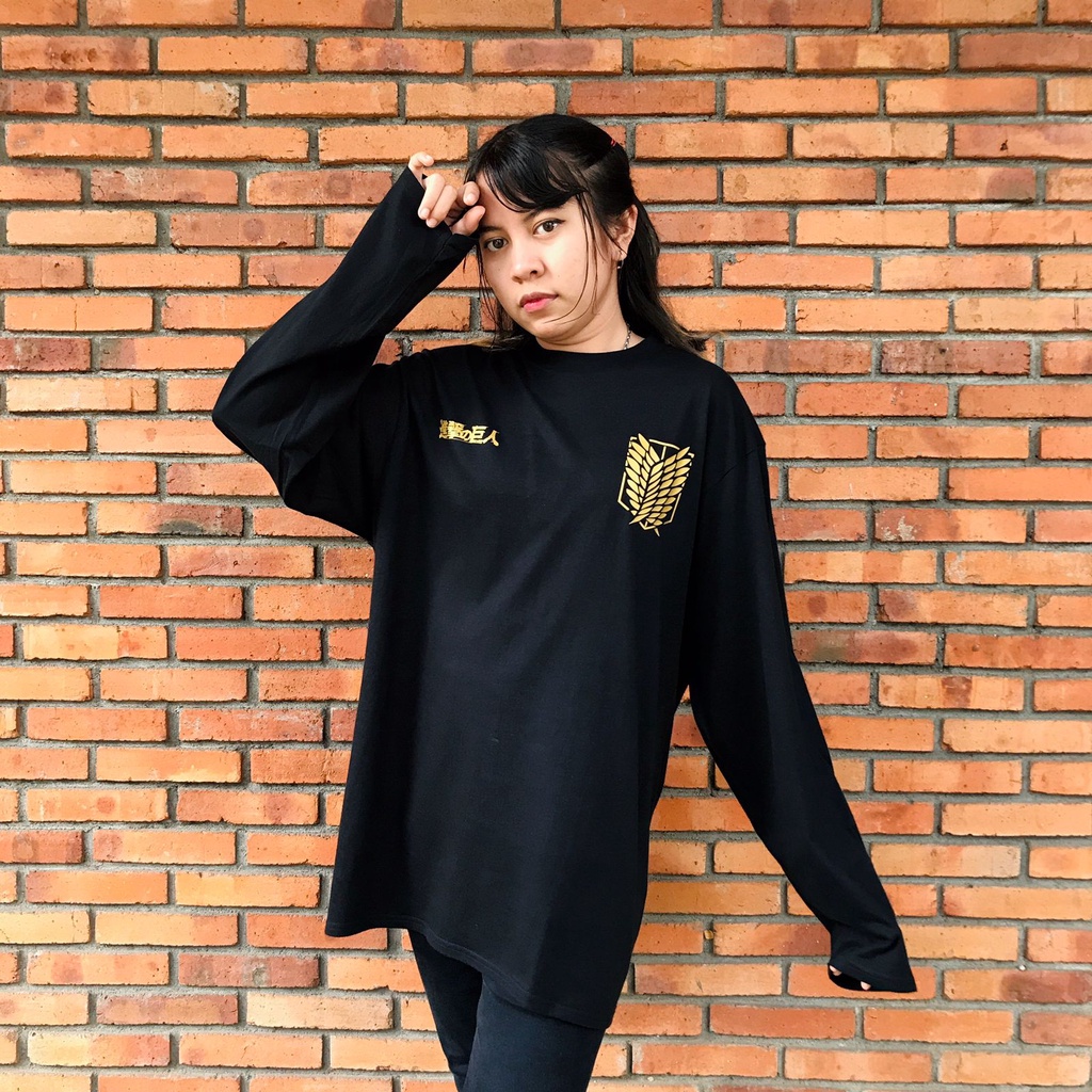 Longsleeve Scouting Legion SNK Gold Logo Kanji