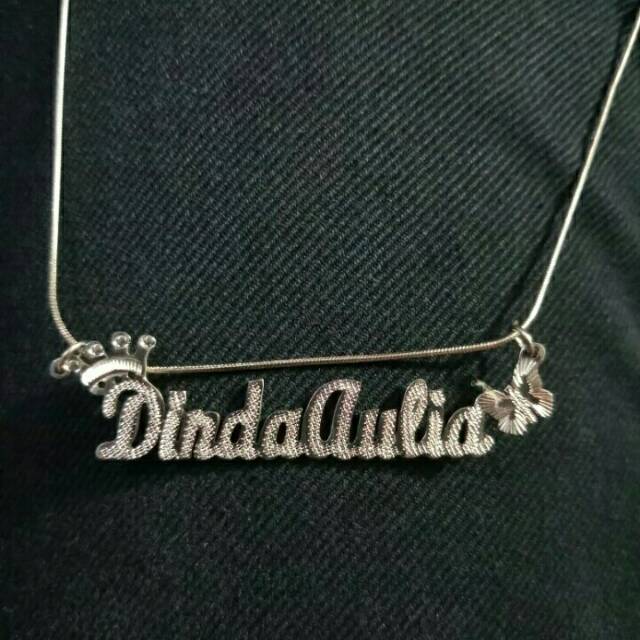 Kalung + Liontin Nama