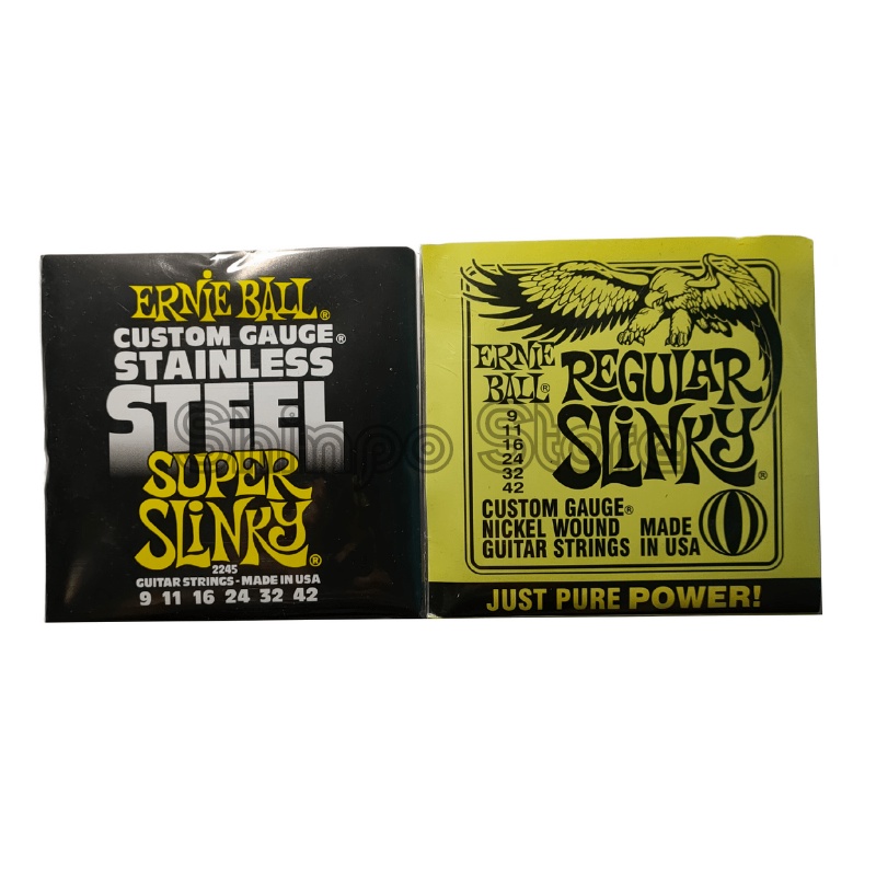 Senar Gitar Elektrik Ernie Ball Super Slinky 0.9