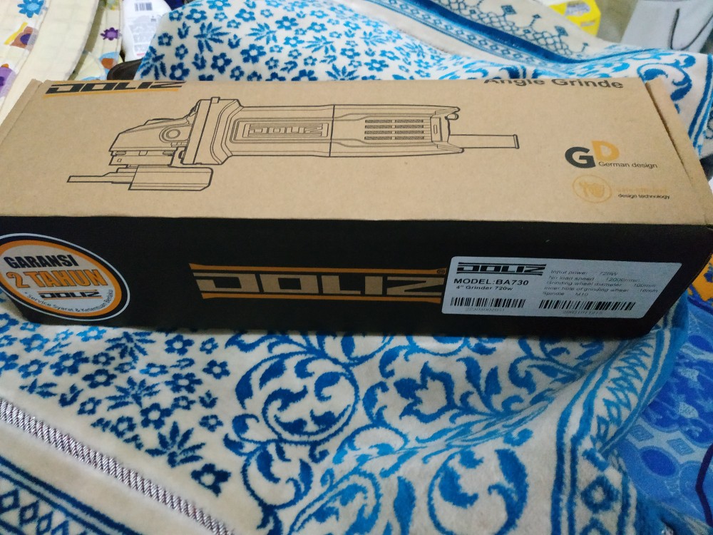 Doliz Ba 730 Mesin Gerinda Tangan 4 Inch - Angle Disc Grinder Ba730