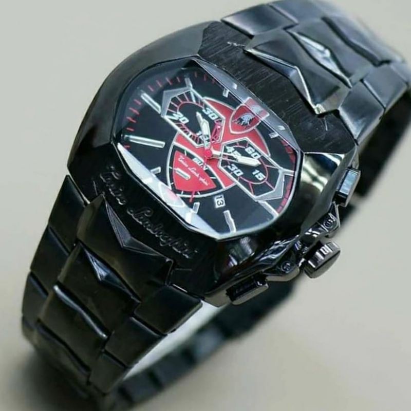 BIG SALE!!! JAM LAMBORGHINI JAM TANGAN DESAIN GIANT JAM KESEHARIAN WARNA PILIHAN