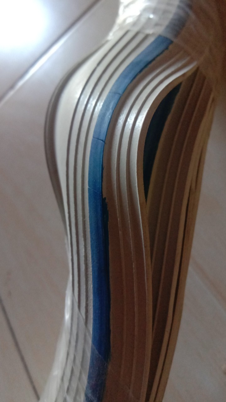 White Wall Karet Lis Ban Ring 18 Set 4 Pcs Putih Lis Biru Tebal