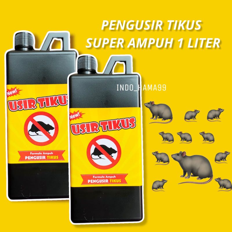 pengusir dan pembasmi tikus kemasan 1 liter