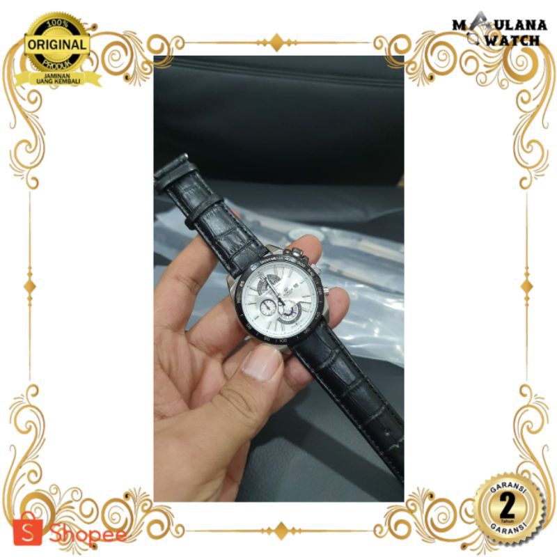 JAM TANGAN PRIA WANITA | RANTAI | KULIT | KARET | MURAH | PRIA CASIO EDIFICE EFR 520 ORIGINAL