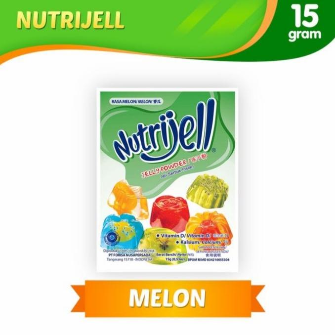 

Nutrijel Nutrijell Melon 15gram 15 gram