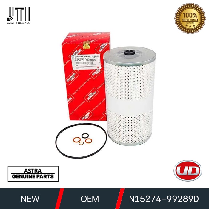 OIL FILTER OLI NISSAN UD RG8 RF8 CWB 45 CWM 432 PK 260 N15274-99289D
