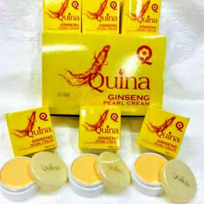 [BPOM] QUINA GINSENG PEARL CREAM 15GR KRIM PEMUTIH