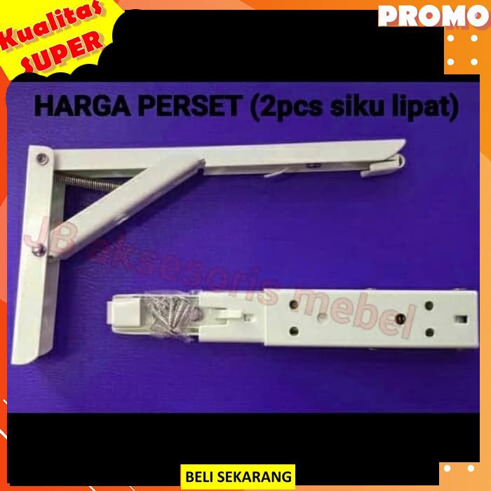 SIKU MEJA LIPAT  35 cm HARGA  PERSET SIKU RAK  DINDING 