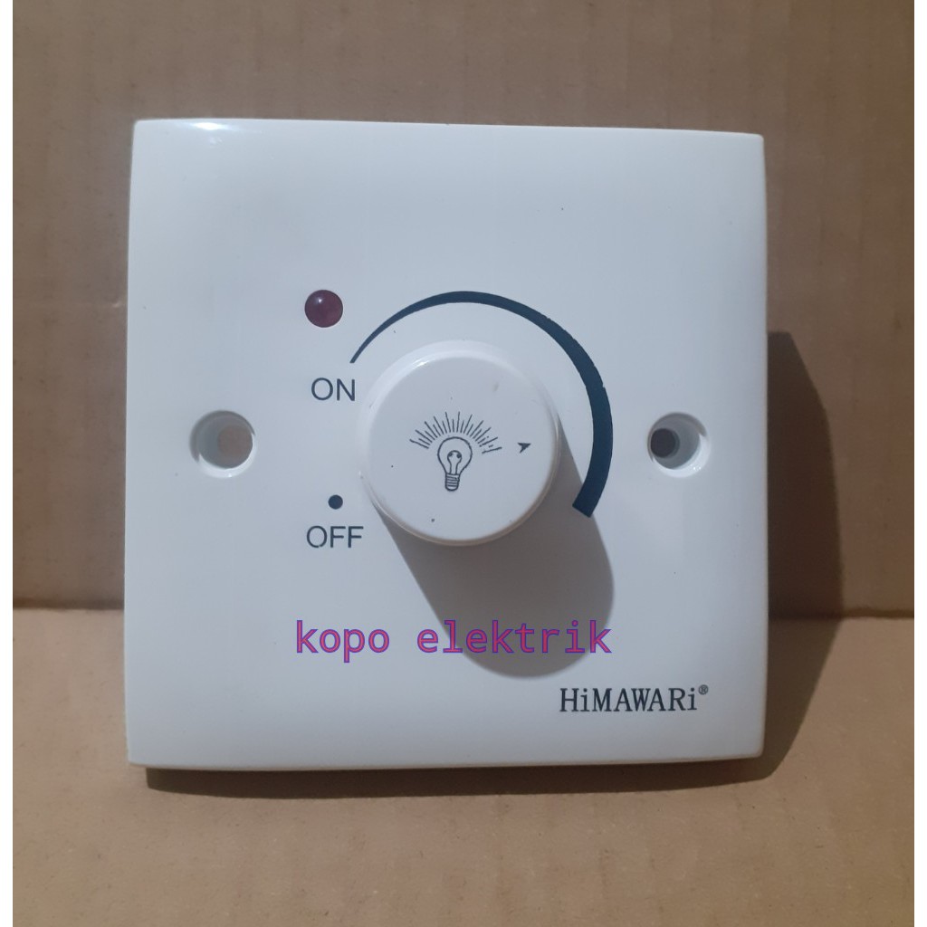 Dimmer Pengatur Cahaya Lampu