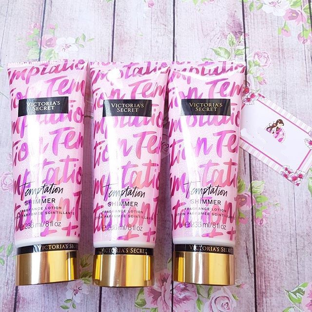 VICTORIA'S SECRET TEMPTATION SHIMMER LOTION 250ML