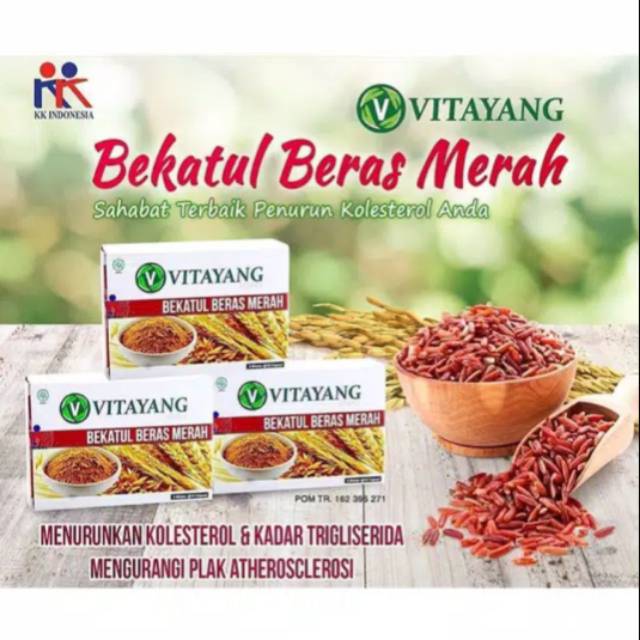 Vitayang Bekatul Beras Merah