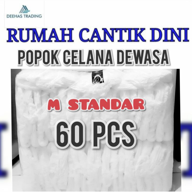 Klik Etalase Untuk Melihat Harga Termurah!POPOK CELANA DEWASA M ISI 60 PCS