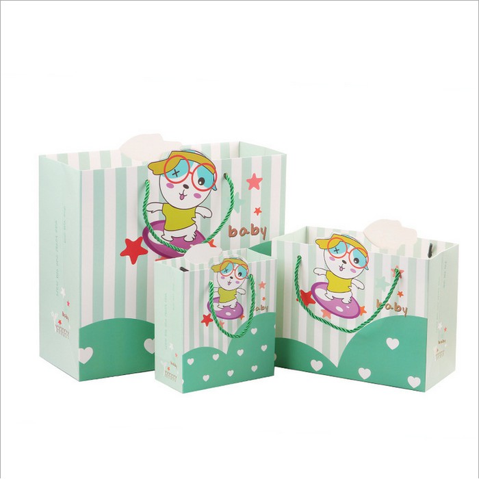 

L paperbag binatang lucu, paperbag kantong, KANTONG MOTIF ANAK-ANAK