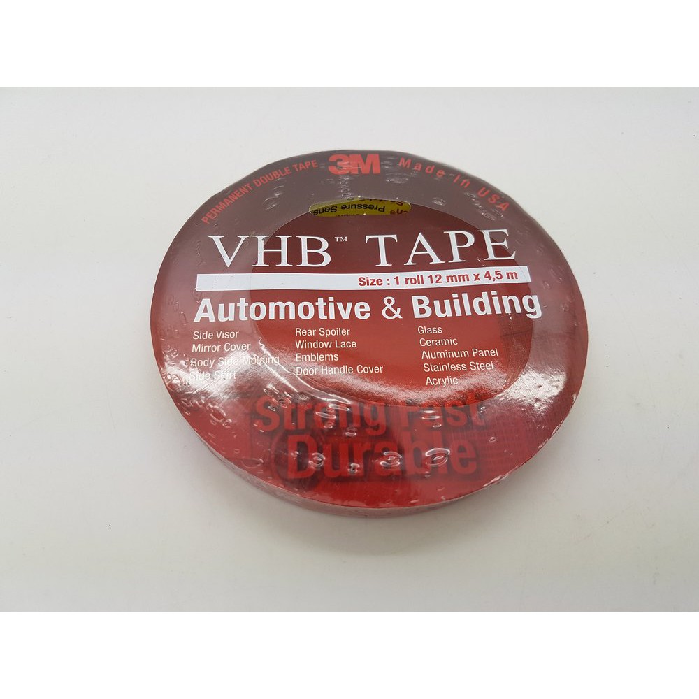 

Double Tape 3M VHB 12mm x 4,5m Automotive & Bonding