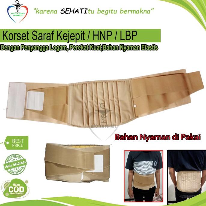 TERBUKTI KORSET HNP LUMBAL SARAF KEJEPIT SAKIT PUNGGUNG LBP