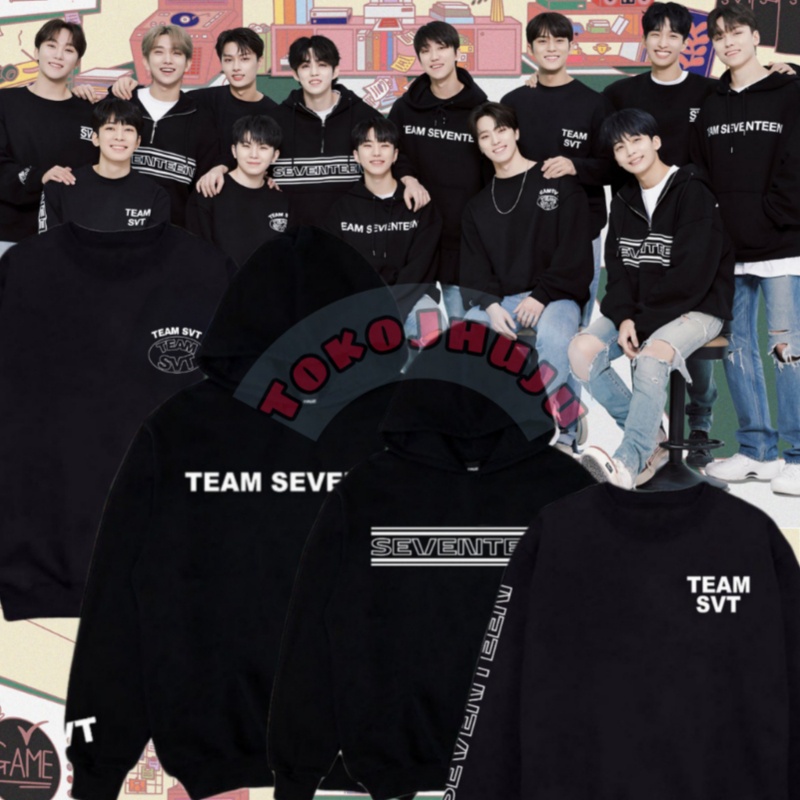 Jaket Hoodie Jumper / Sweater Svt  Carat Land 2022 svt Poster shoot