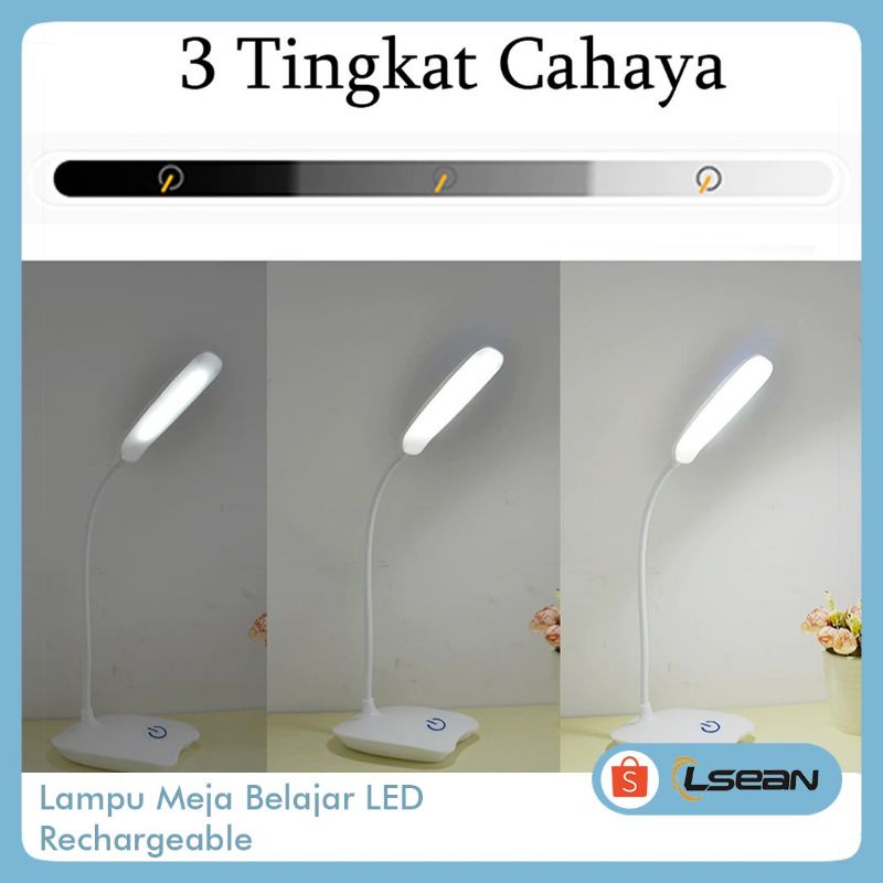 LAMPU MEJA | LAMPU BELAJAR LED TOUCHSCREEN