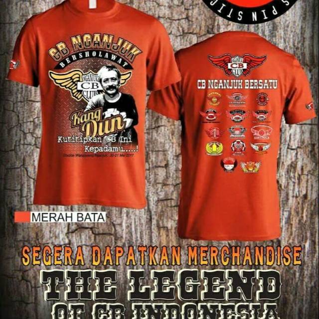 QH Kaos haul kang Ndun CB nganjuk bersholawat original merchandise kerajaan CB in harmony