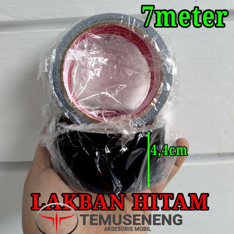 Lakban Hitam 7 Meter Murah Selotip Plester Tape Lakban Kain