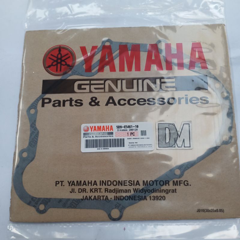 gasket perpak paking blok magnet kanan Jupiter Z new 2010 robot Vega Zr 5D9-E5461-10 asli ori Yamaha