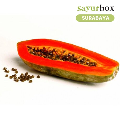 

Pepaya Bangkok Imperfect 1 pcs (Sayurbox) - SURABAYA