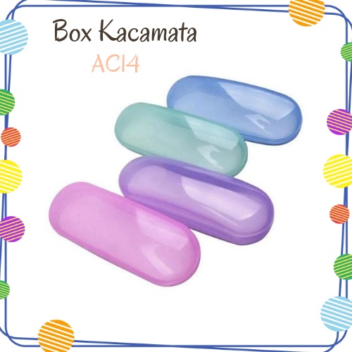 AL1014 | KOTAK KACAMATA / TEMPAT KACAMATA BOX KACAMATA TRANSPARAN TERMURAH