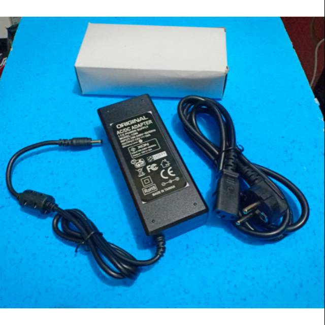 Adaptor power supply dc 12 volt 10 ampere LED strip pompa air cctv 10a 12v 12 v mahal original murni